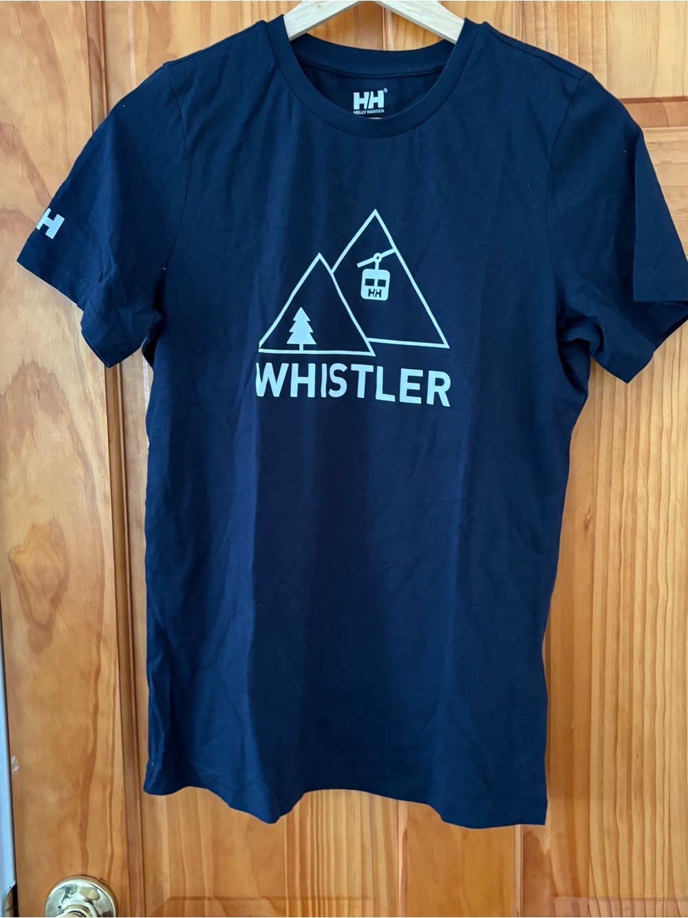 Helly Hansen Navy Whistler Graphic Tee